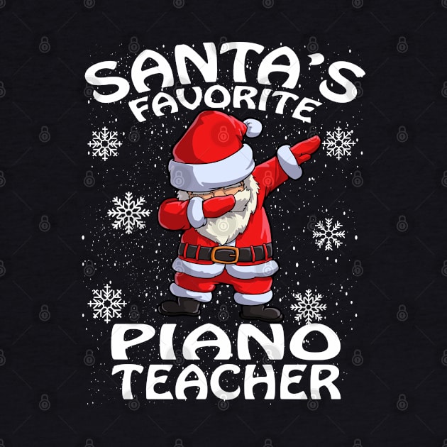 Santas Favorite Piano Teacher Christmas by intelus